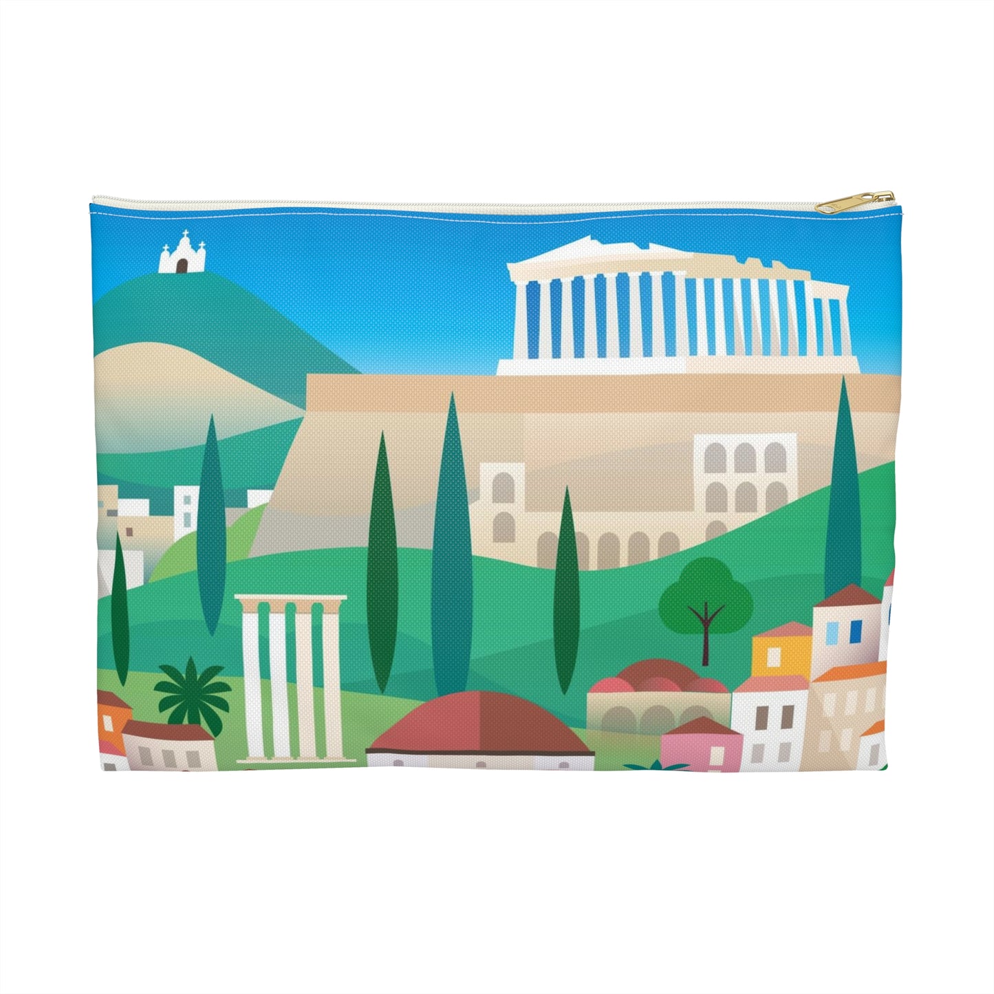 Pochette zippée Athènes