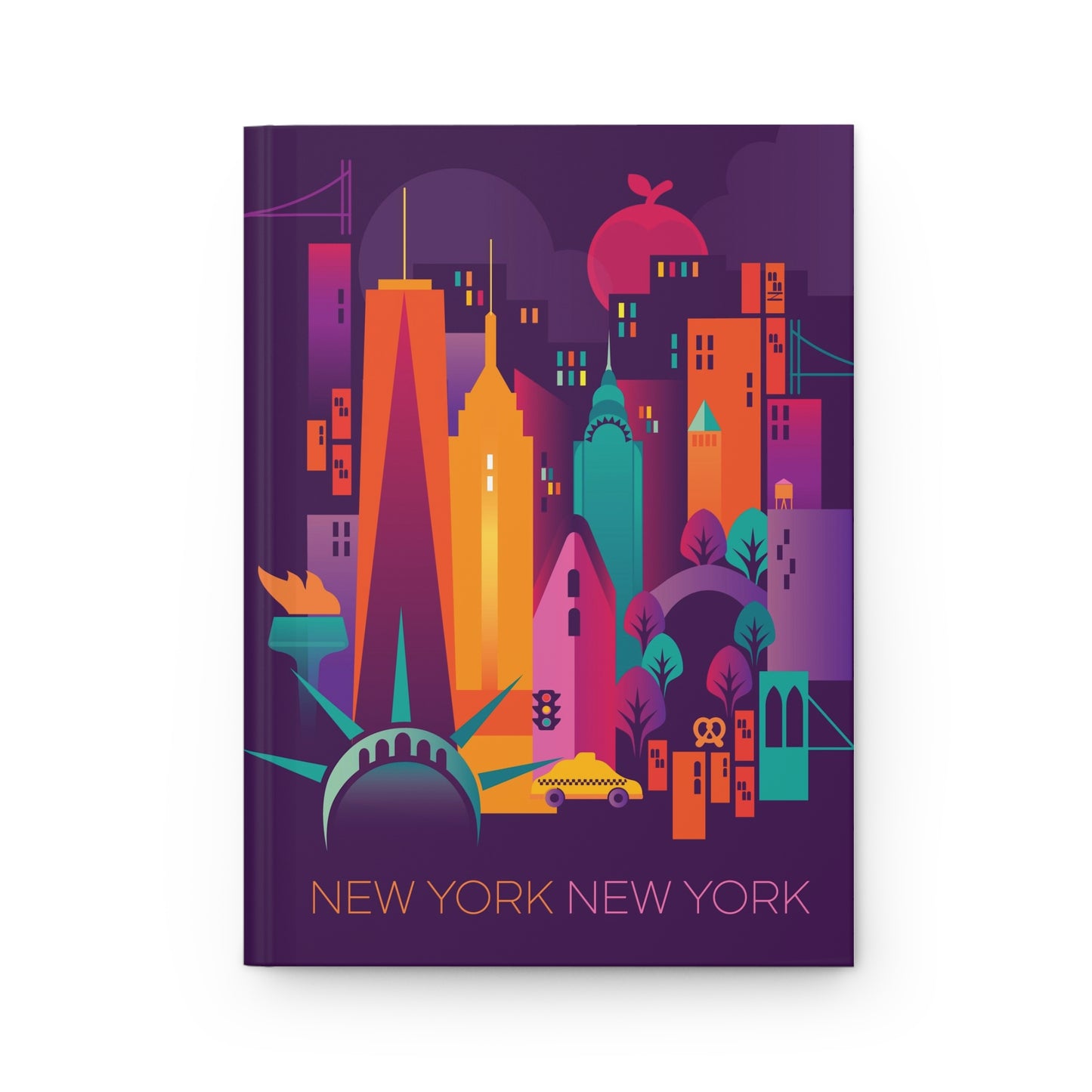 New York City Hardcover-Tagebuch