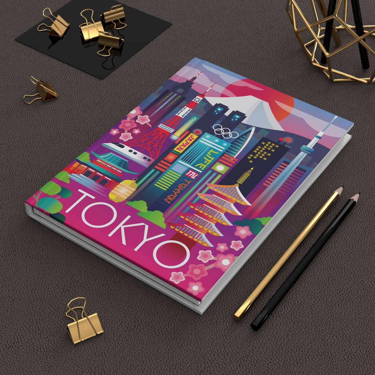 Tokio Hardcover-Tagebuch