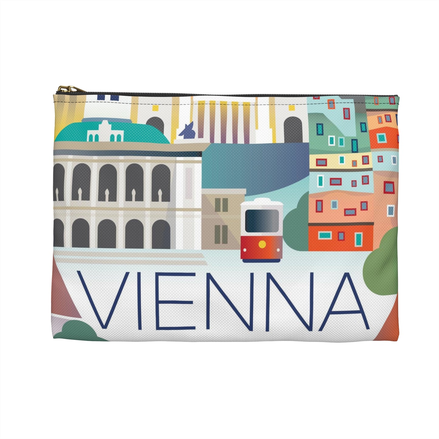Pochette zippée Vienne