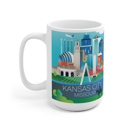 TASSE EN CÉRAMIQUE KANSAS CITY 11 OZ OU 15 OZ