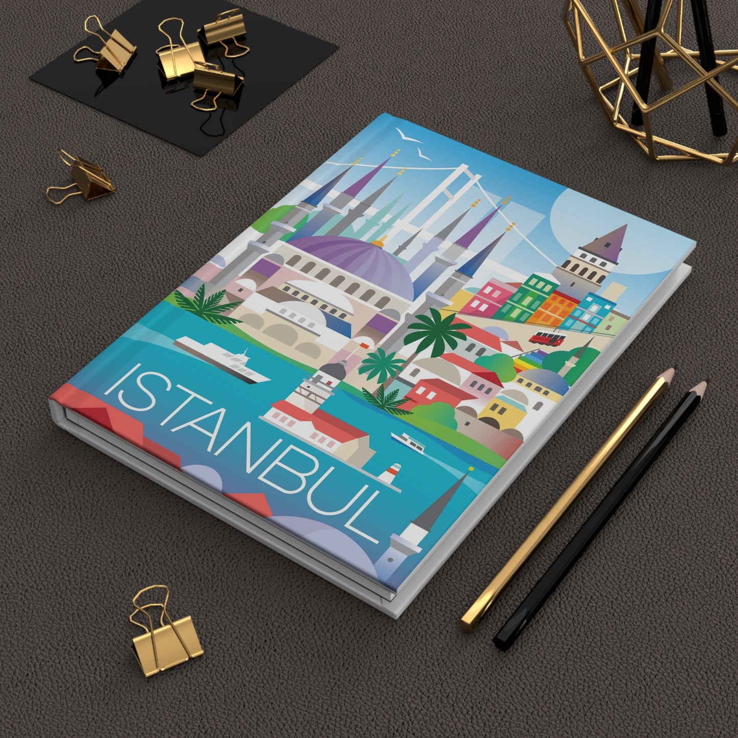 Istanbul Hardcover-Tagebuch