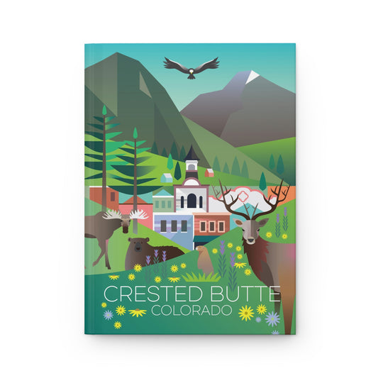 Crested Butte Sommer-Hardcover-Tagebuch