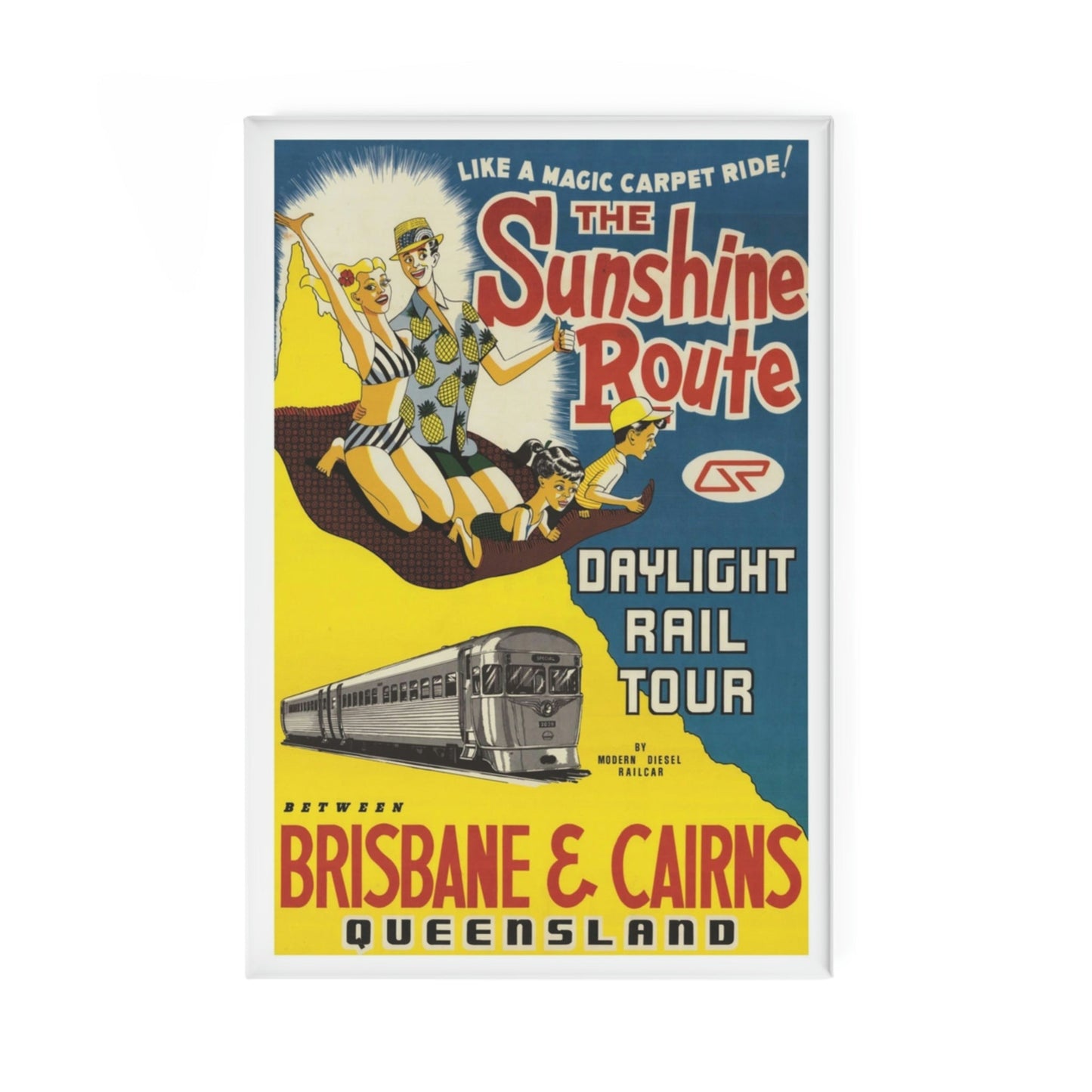 Die Sunshine Route, Brisbane &amp; Cairns Magnet