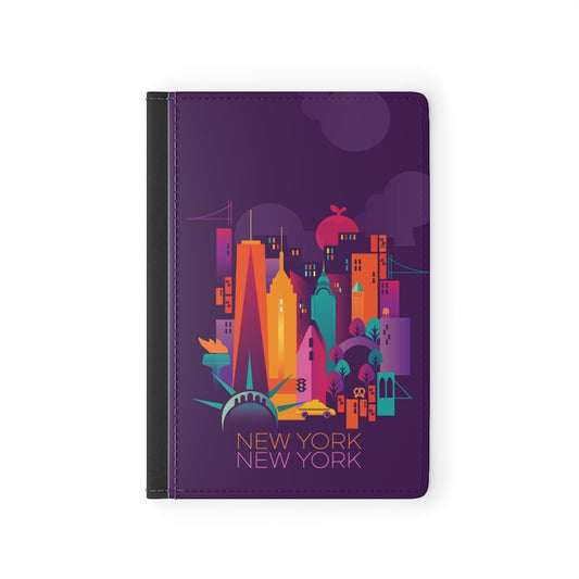 COUVERTURE DE PASSEPORT DE LA VILLE DE NEW YORK