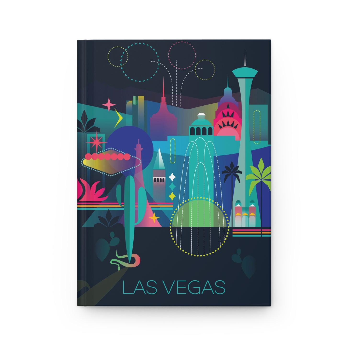 Las Vegas Carnet cartonné