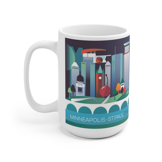 MINNEAPOLIS-ST. TASSE EN CÉRAMIQUE PAUL 11 OZ OU 15 OZ