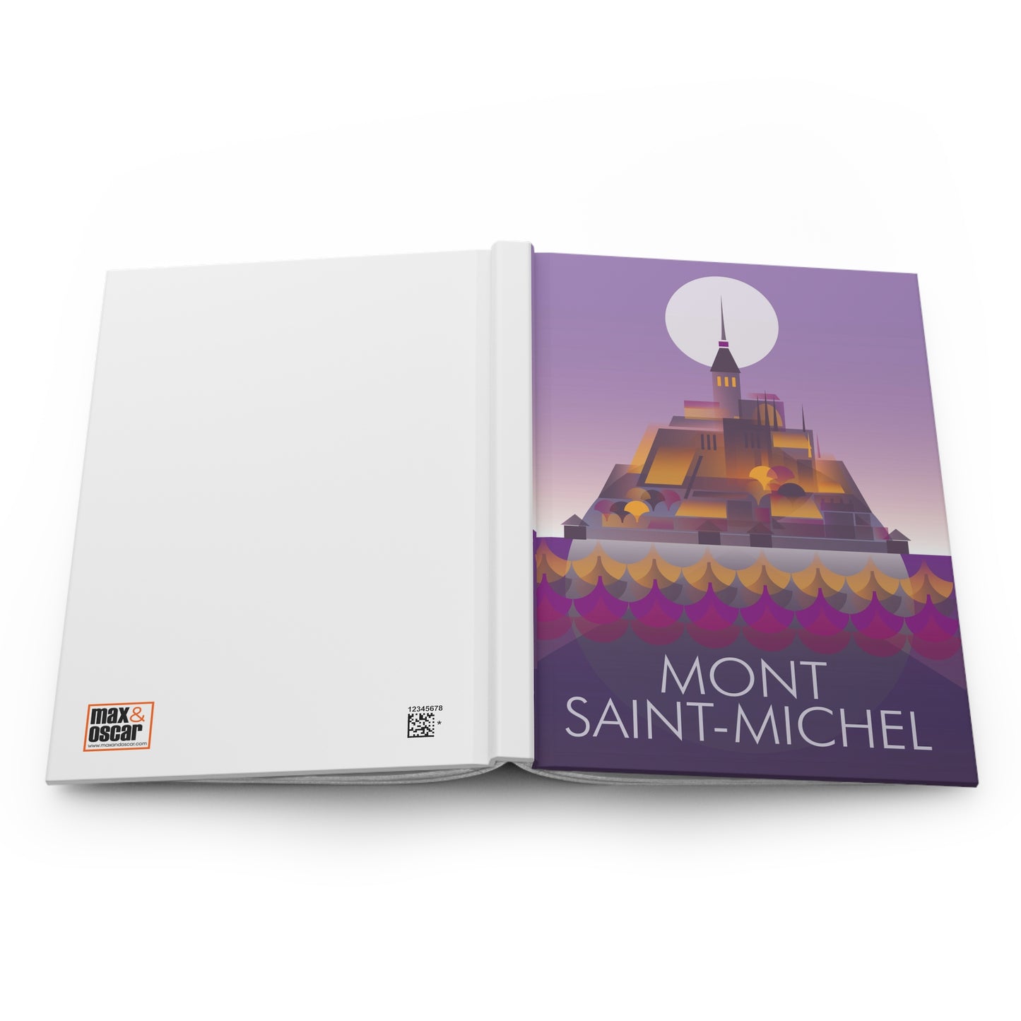 Mont Saint-Michel Hardcover-Tagebuch