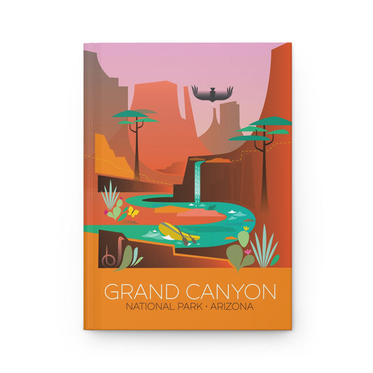 Parc national du Grand Canyon Carnet cartonné