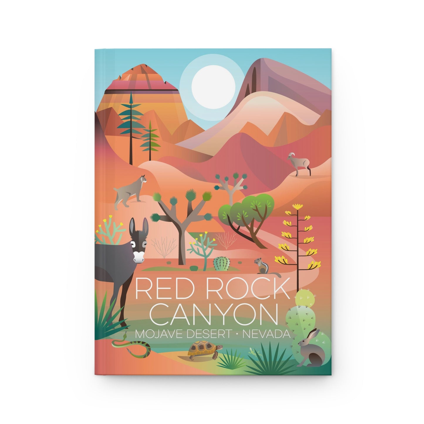 Red Rock Hardcover-Tagebuch