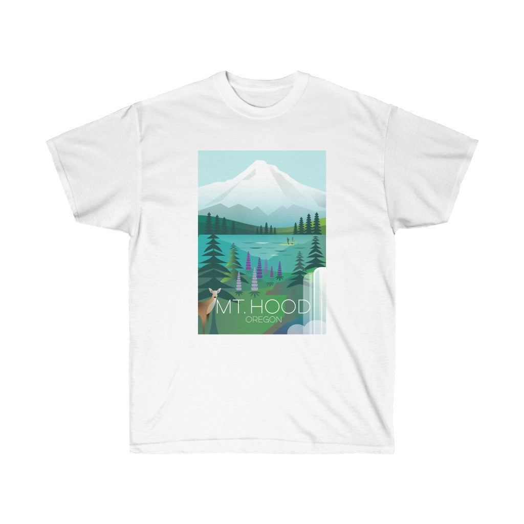 MT. Kapuzen-Unisex-T-Shirt aus Ultra-Baumwolle 