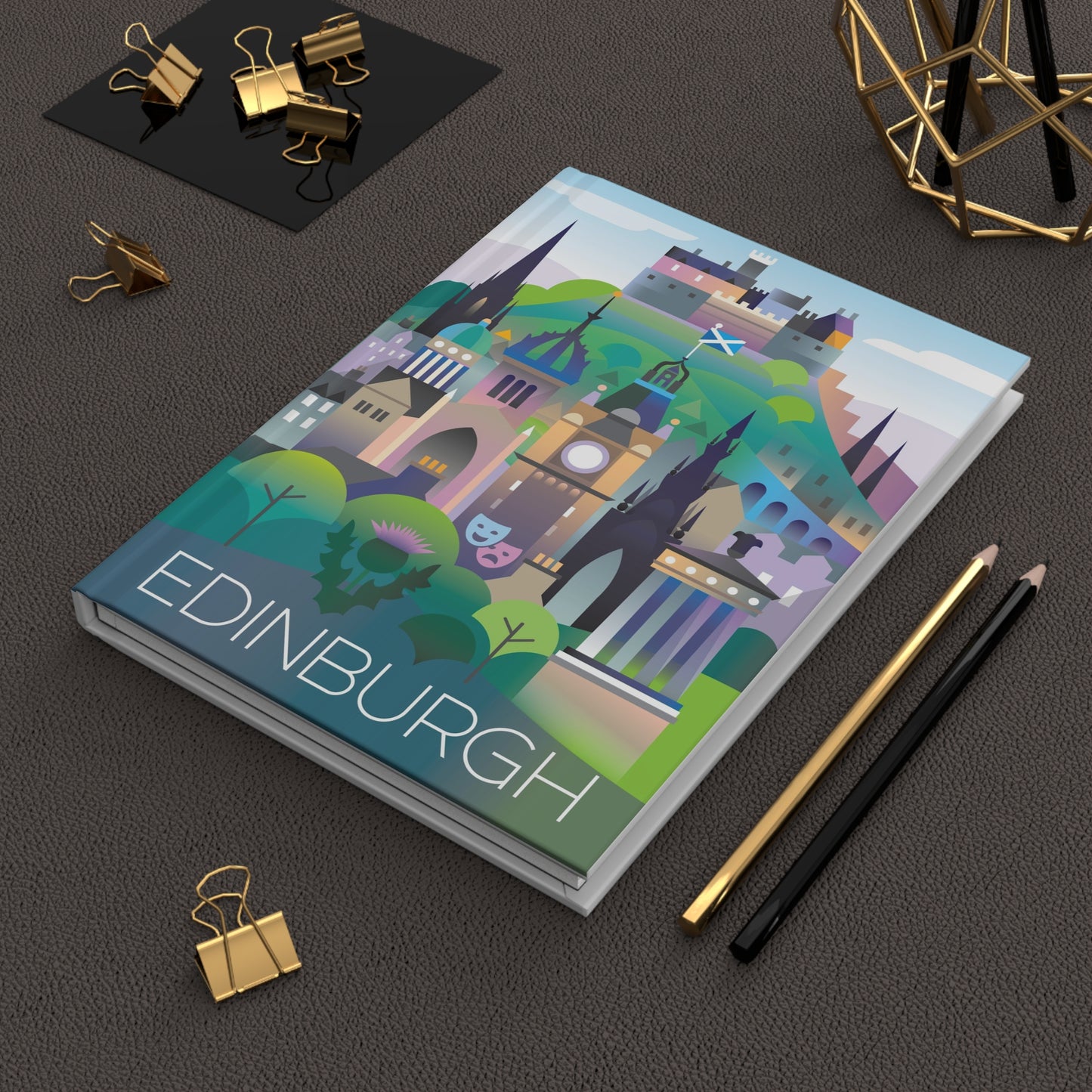 Edinburgh Hardcover-Tagebuch