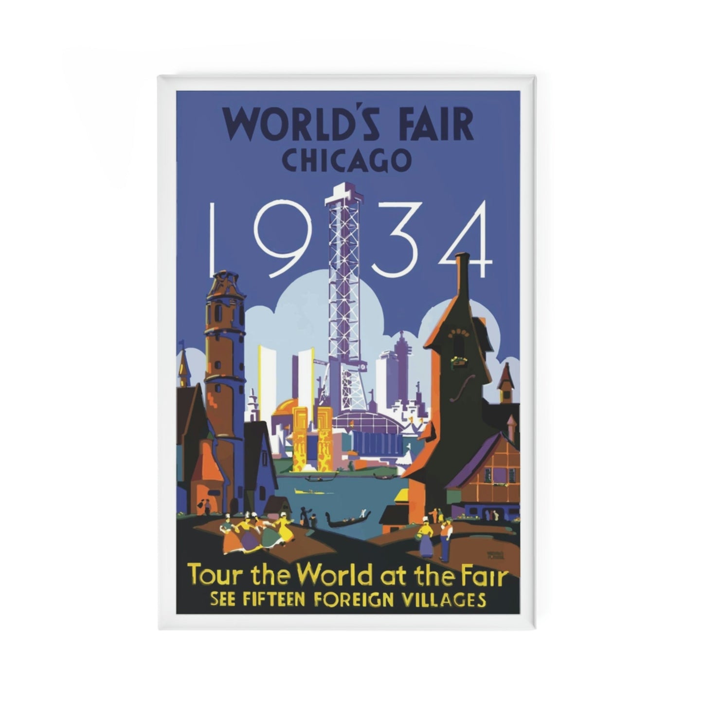 Aimant Exposition universelle de Chicago 1934