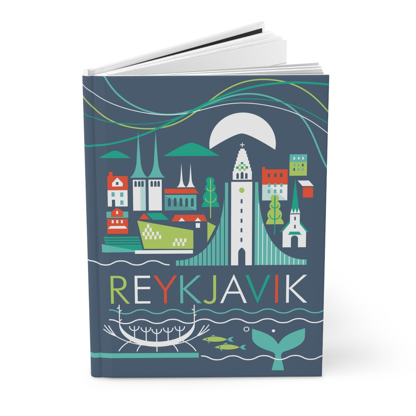 Reykjavik Hardcover Journal Matt