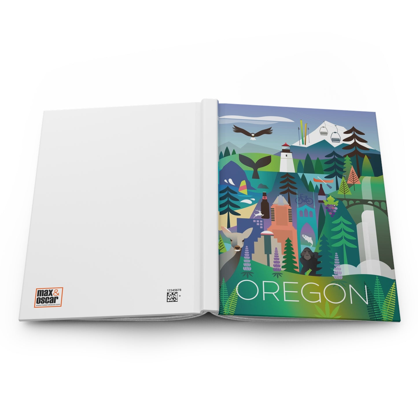 Oregon Hardcover-Tagebuch