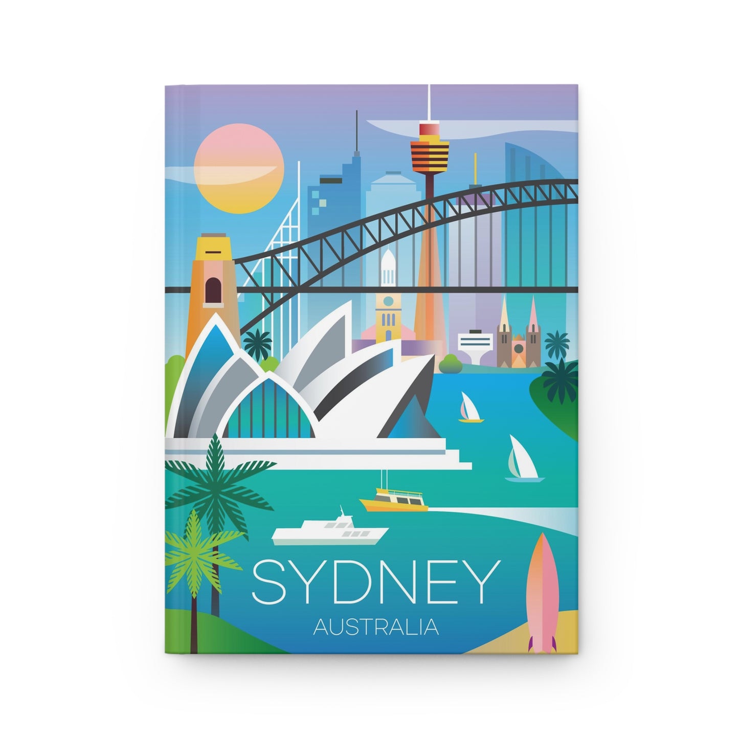 Sydney Hardcover-Tagebuch