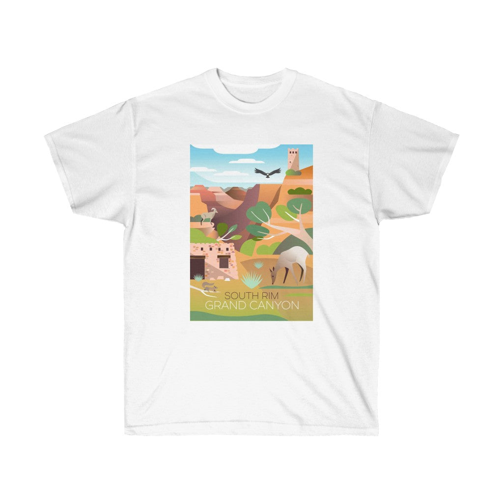 GRAND CANYON SOUTH RIM Unisex-T-Shirt aus ultra-Baumwolle