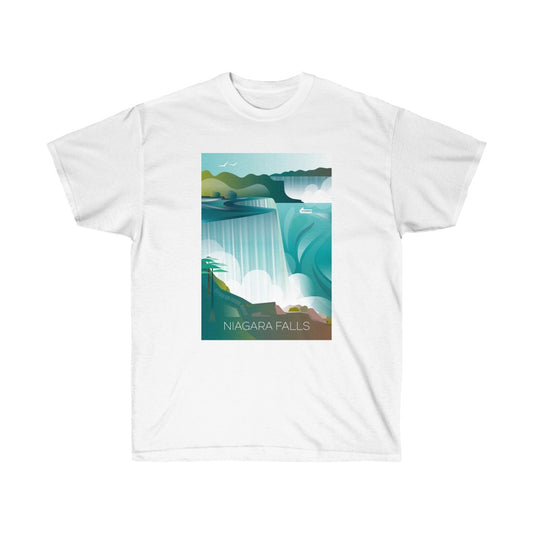 NIAGARA FALLS UNISEX ULTRA COTTON TEE