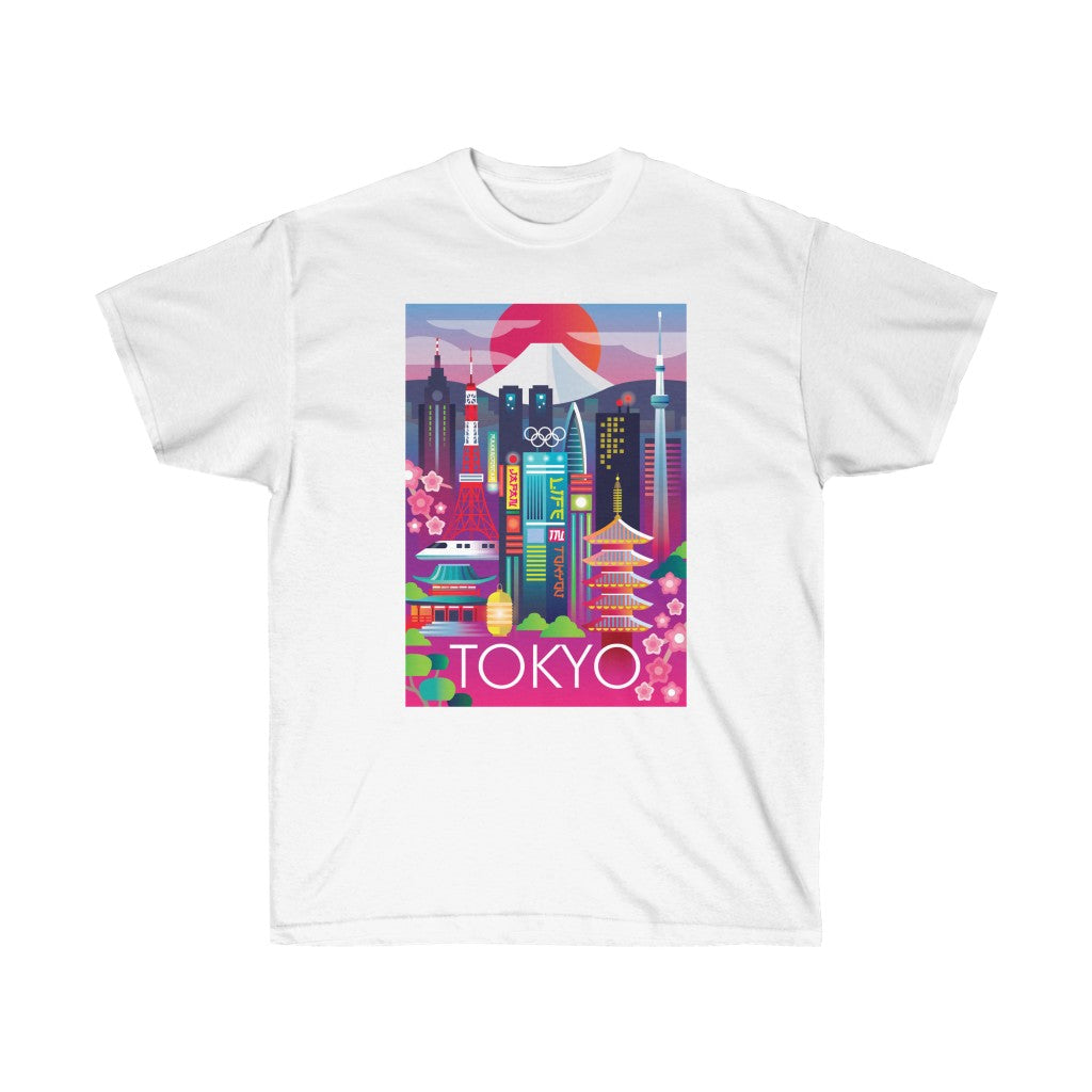 TOKYO Unisex-T-Shirt aus ultra-Baumwolle