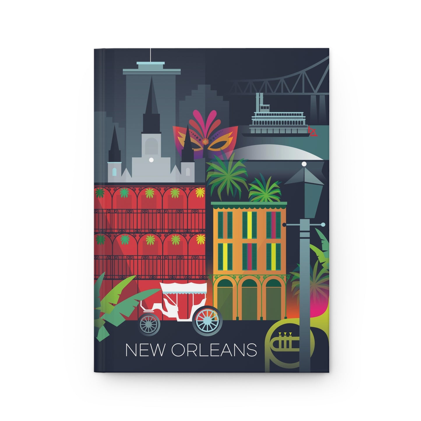 New Orleans Hardcover Journal