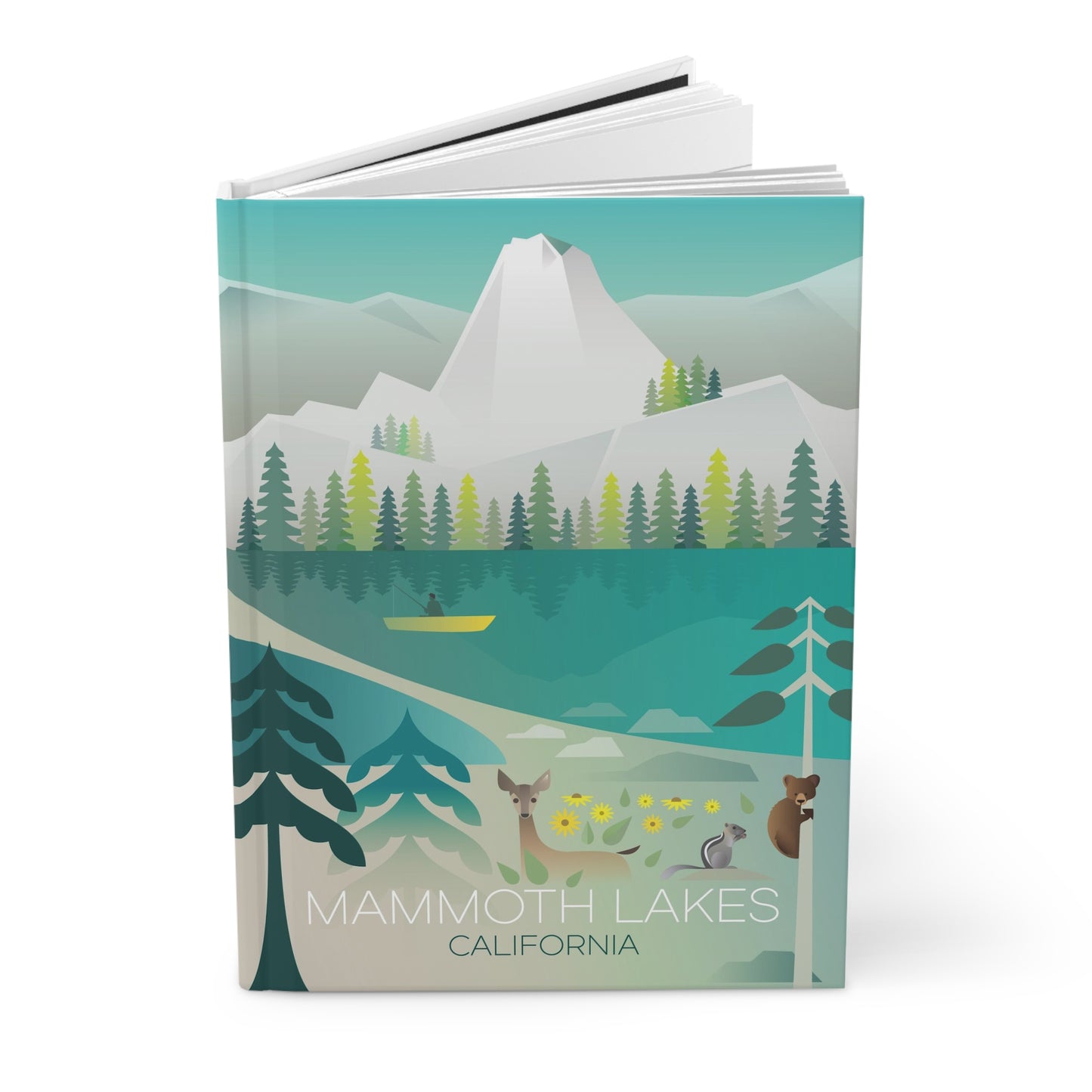 Mammoth Lakes (Sommer) Hardcover Journal Matt