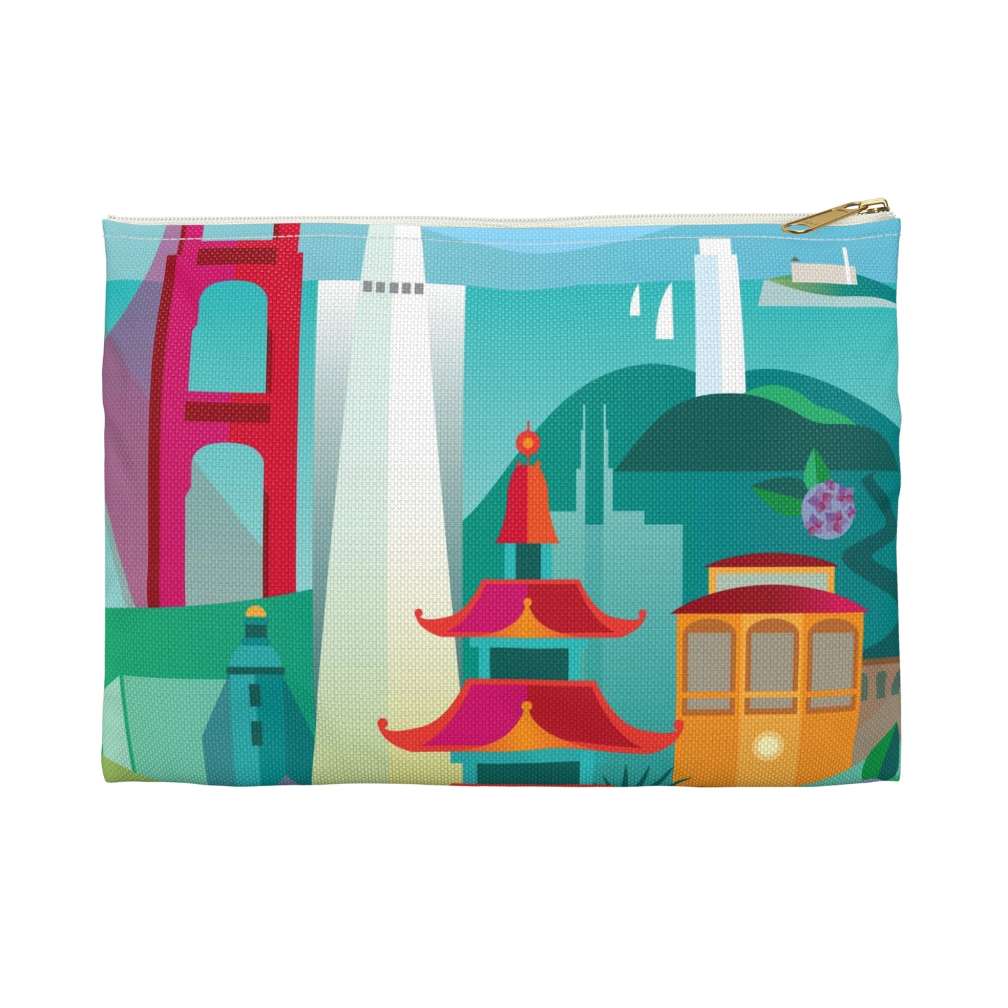 San Francisco Zip Pouch