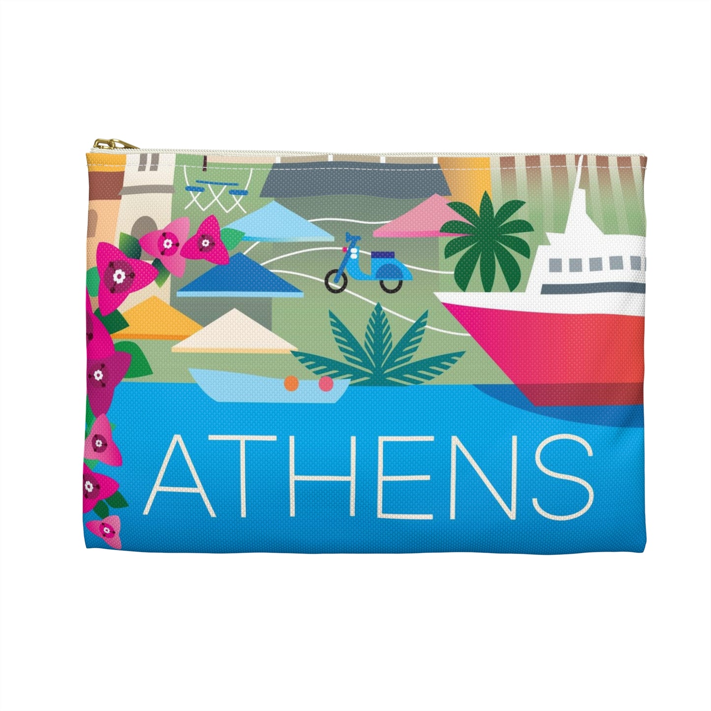 Pochette zippée Athènes