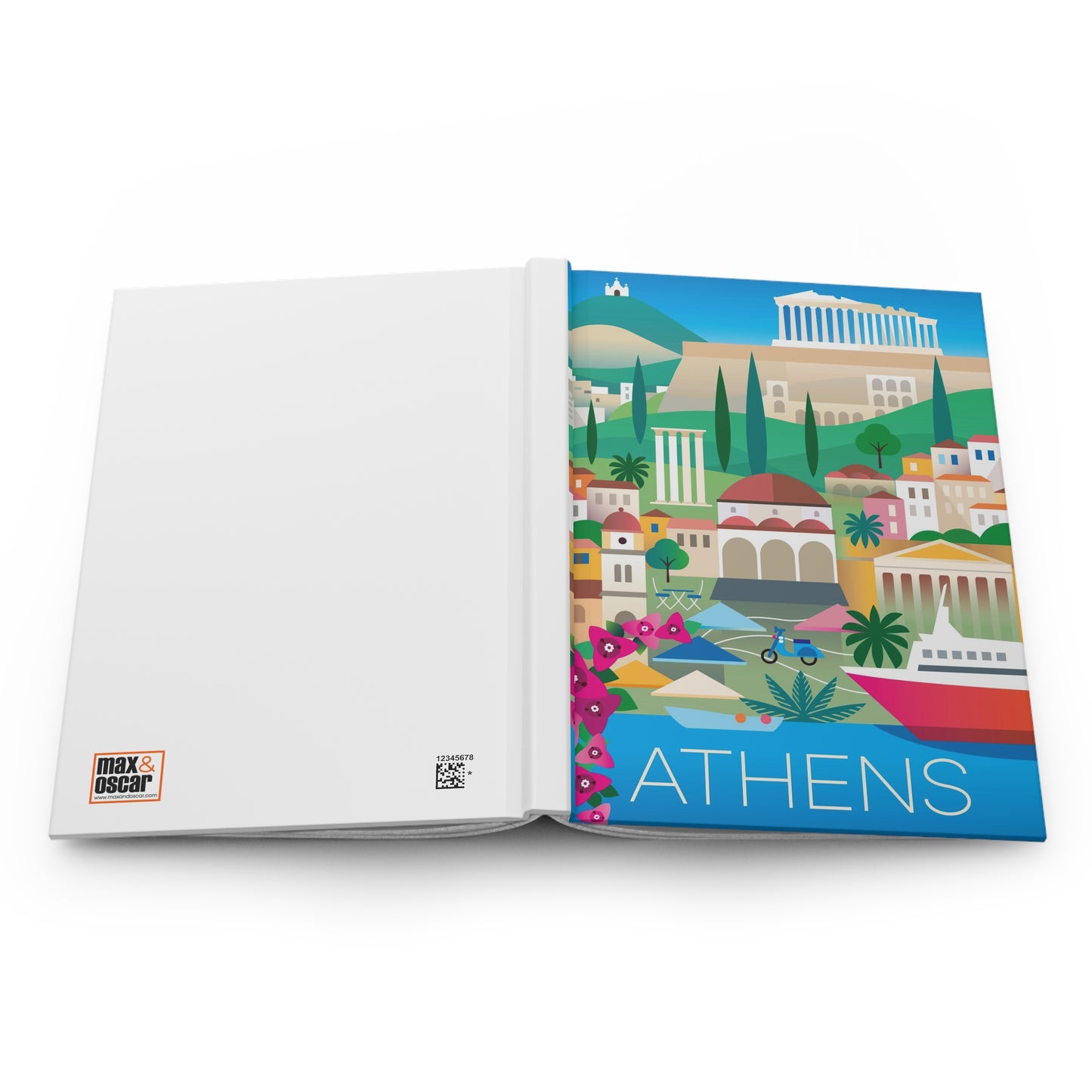 Athens Hardcover Journal