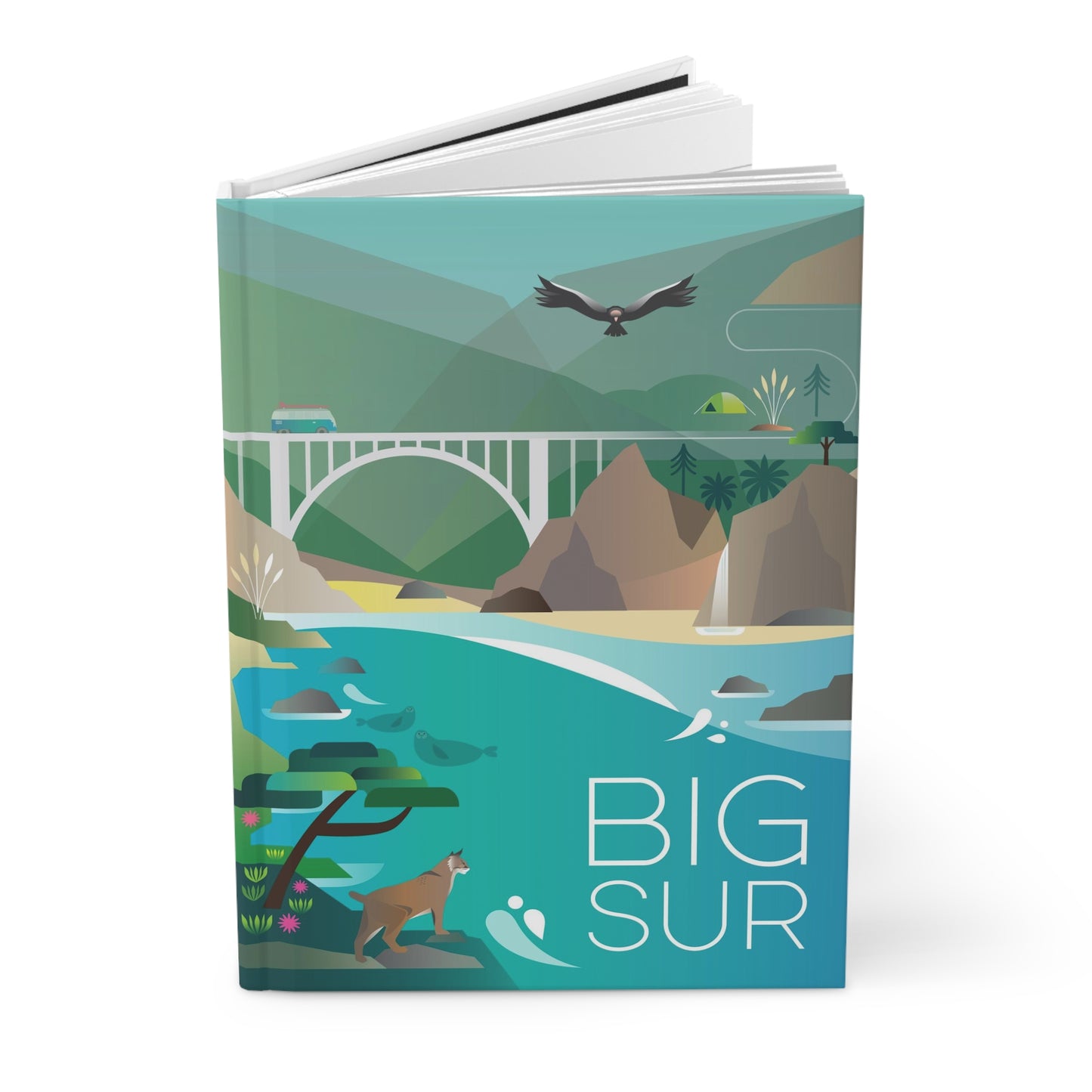 Big Sur Hardcover-Tagebuch