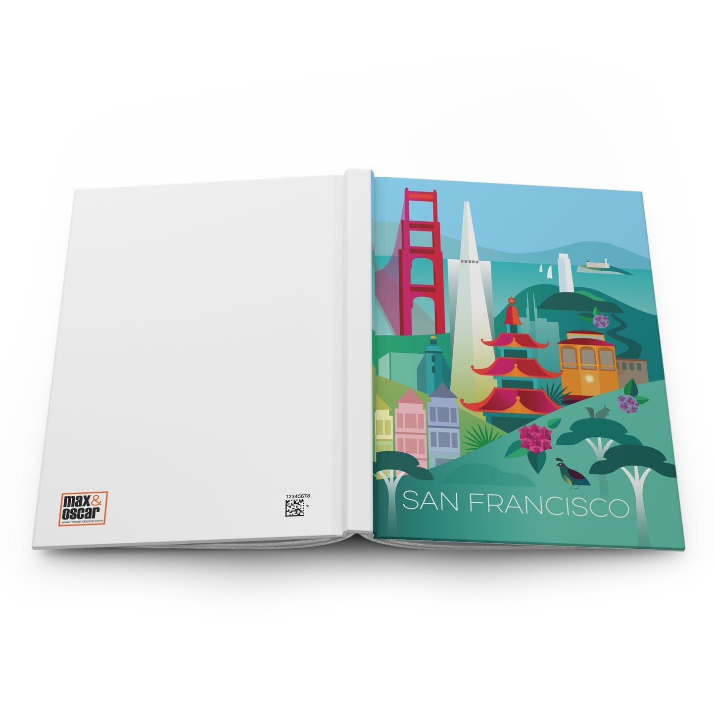 San Francisco Hardcover-Tagebuch