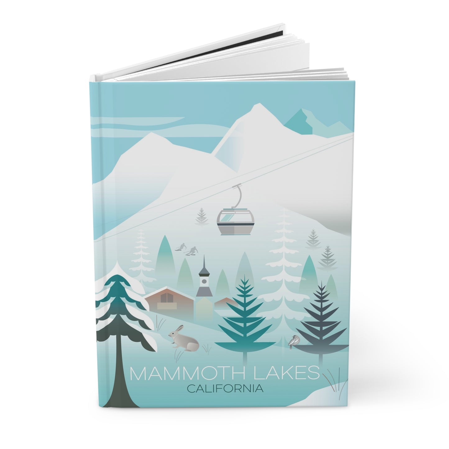 Mammoth Lakes (Winter) Hardcover-Tagebuch