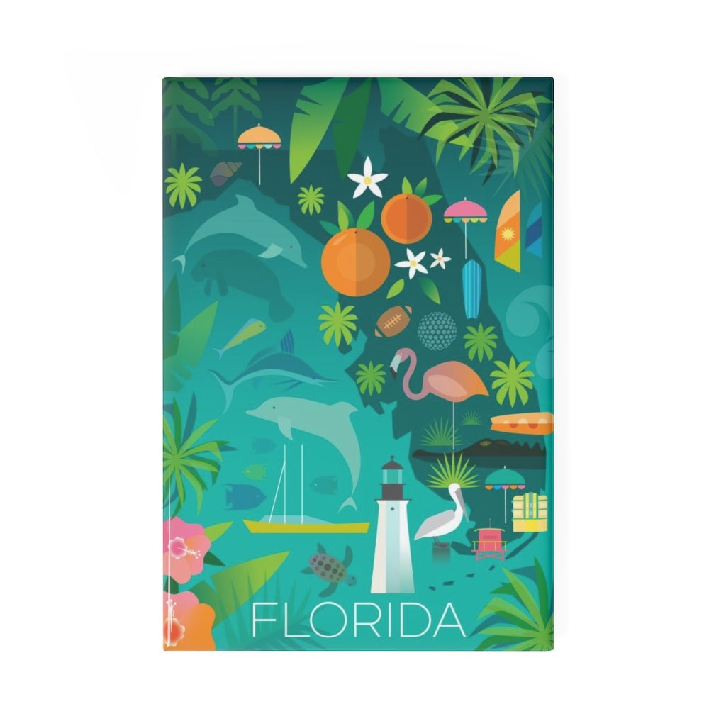 FLORIDA REFRIGERATOR MAGNET