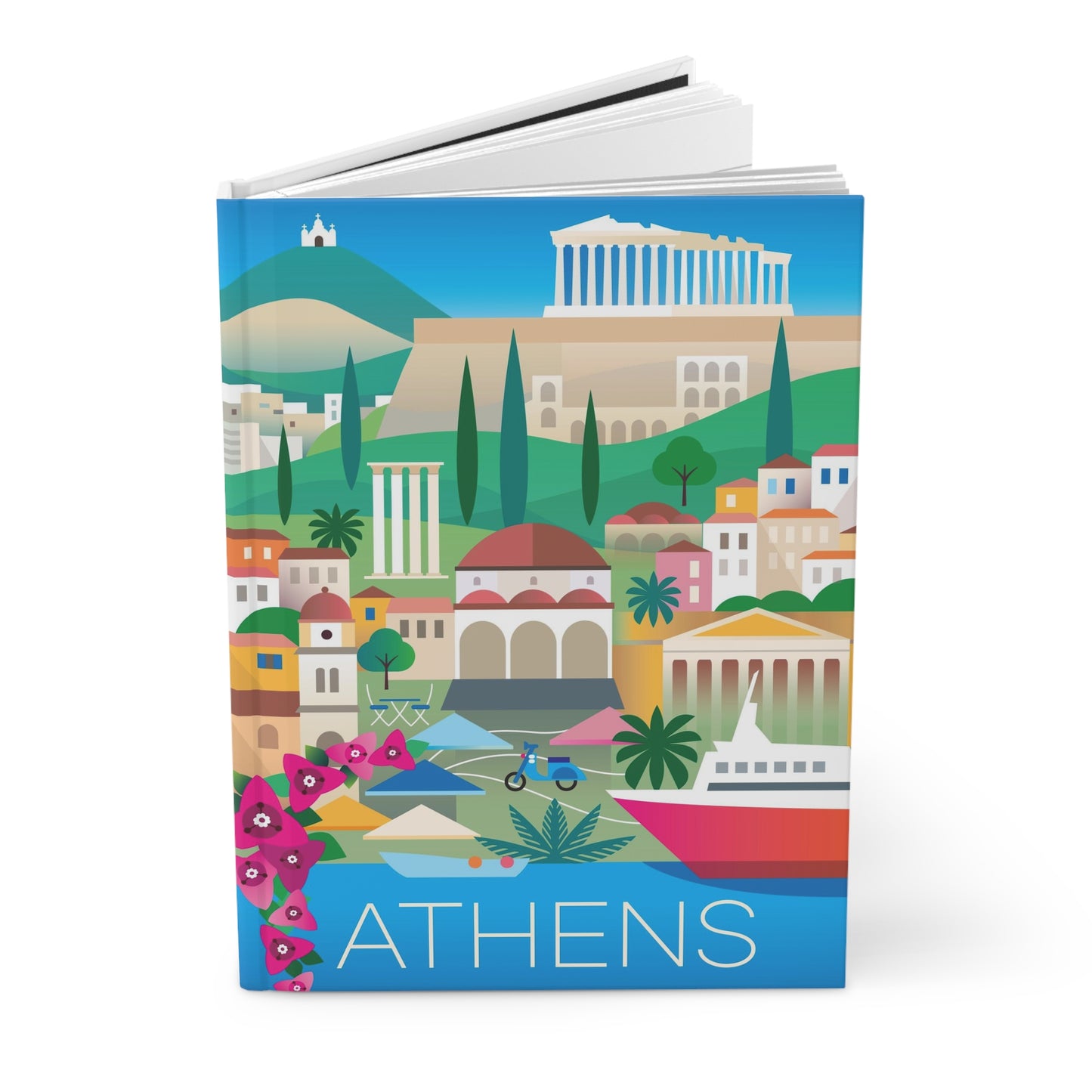 Athens Hardcover Journal