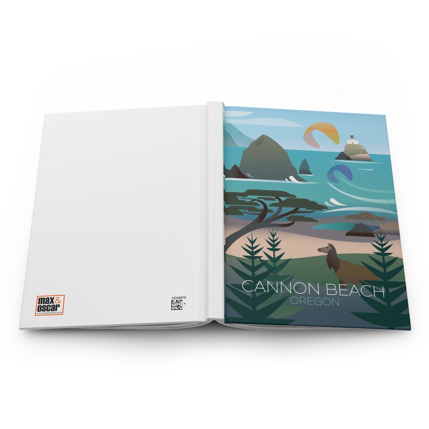 Cannon Beach Hardcover Journal