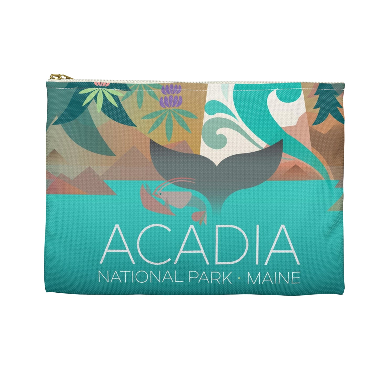 Pochette zippée du parc national Acadia