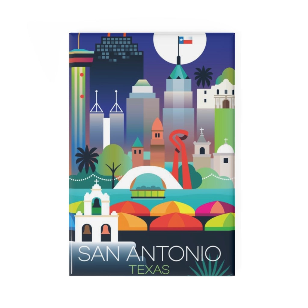 SAN ANTONIO REFRIGERATOR MAGNET