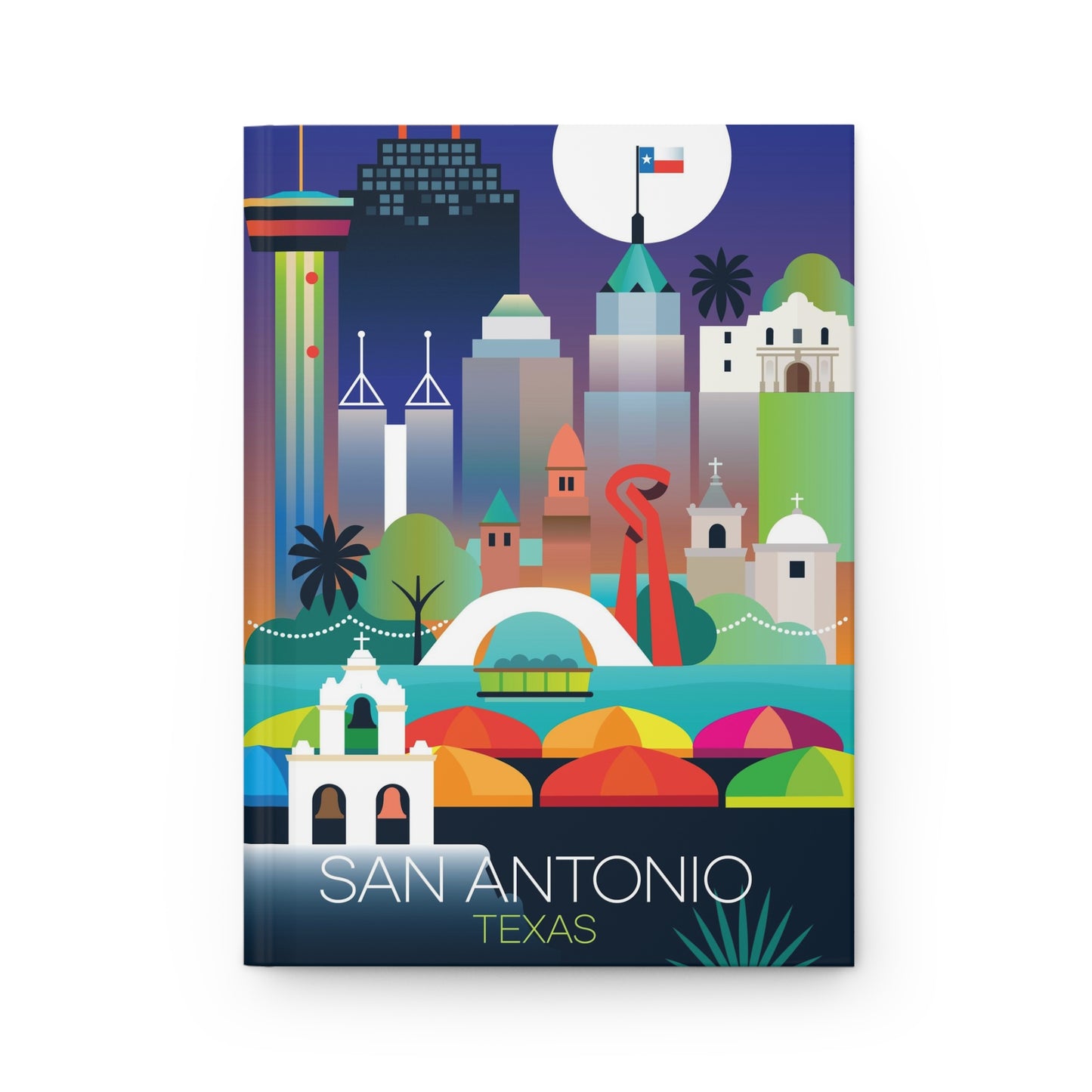 San Antonio Hardcover-Tagebuch