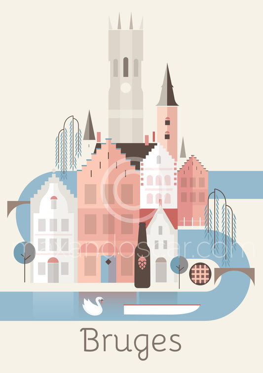 BRUGES JIGSAW PUZZLE