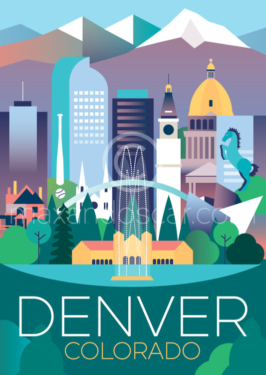 DENVER JIGSAW PUZZLE