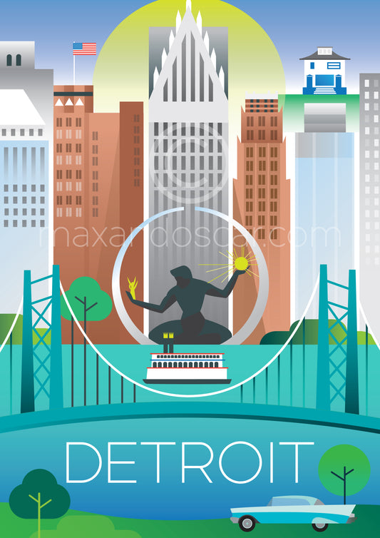 DETROIT JIGSAW PUZZLE