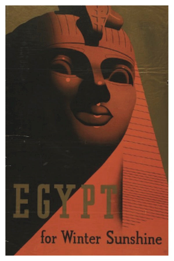 L'EGYPTE POUR LA CARTE POSTALE SOLEIL D'HIVER