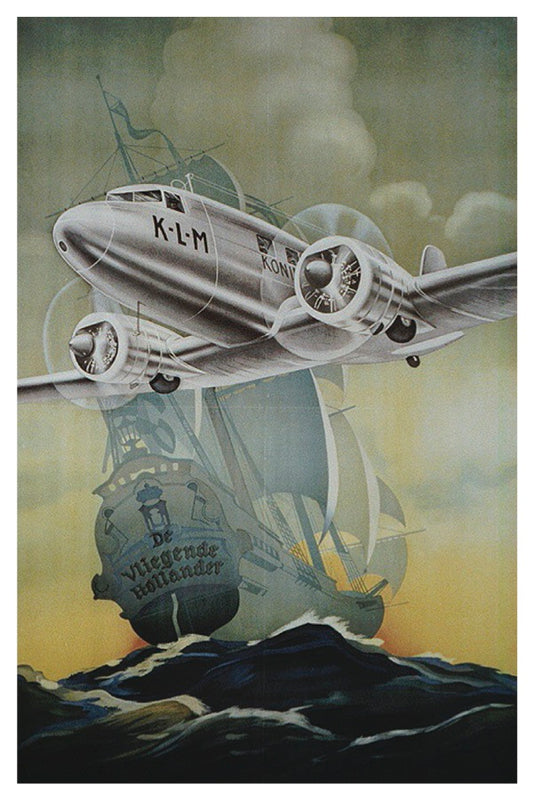 CARTE POSTALE KLM