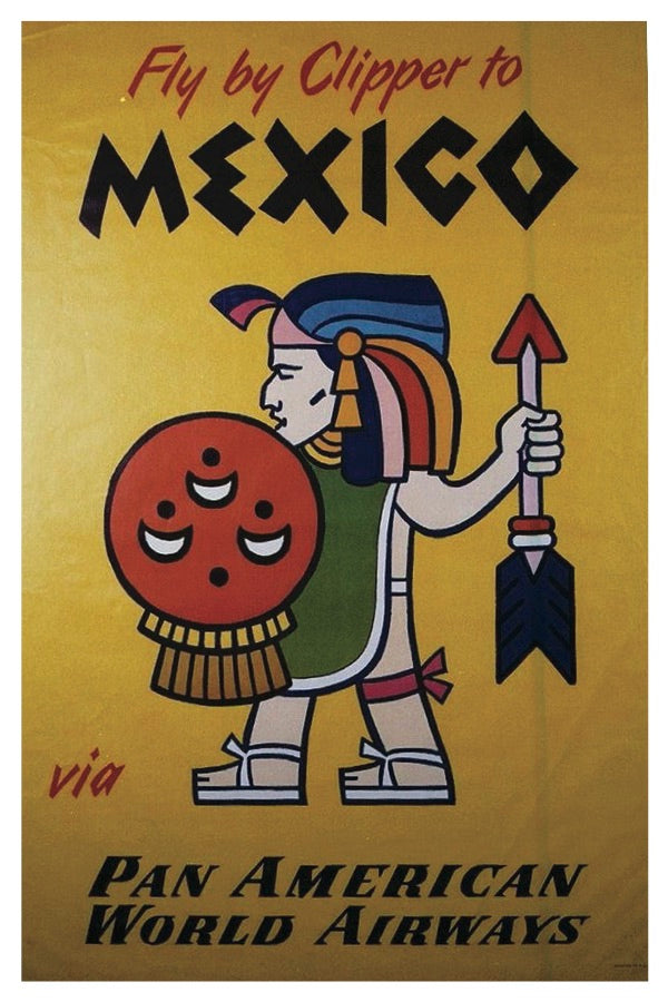 MEXIKO PAN AM POSTKARTE