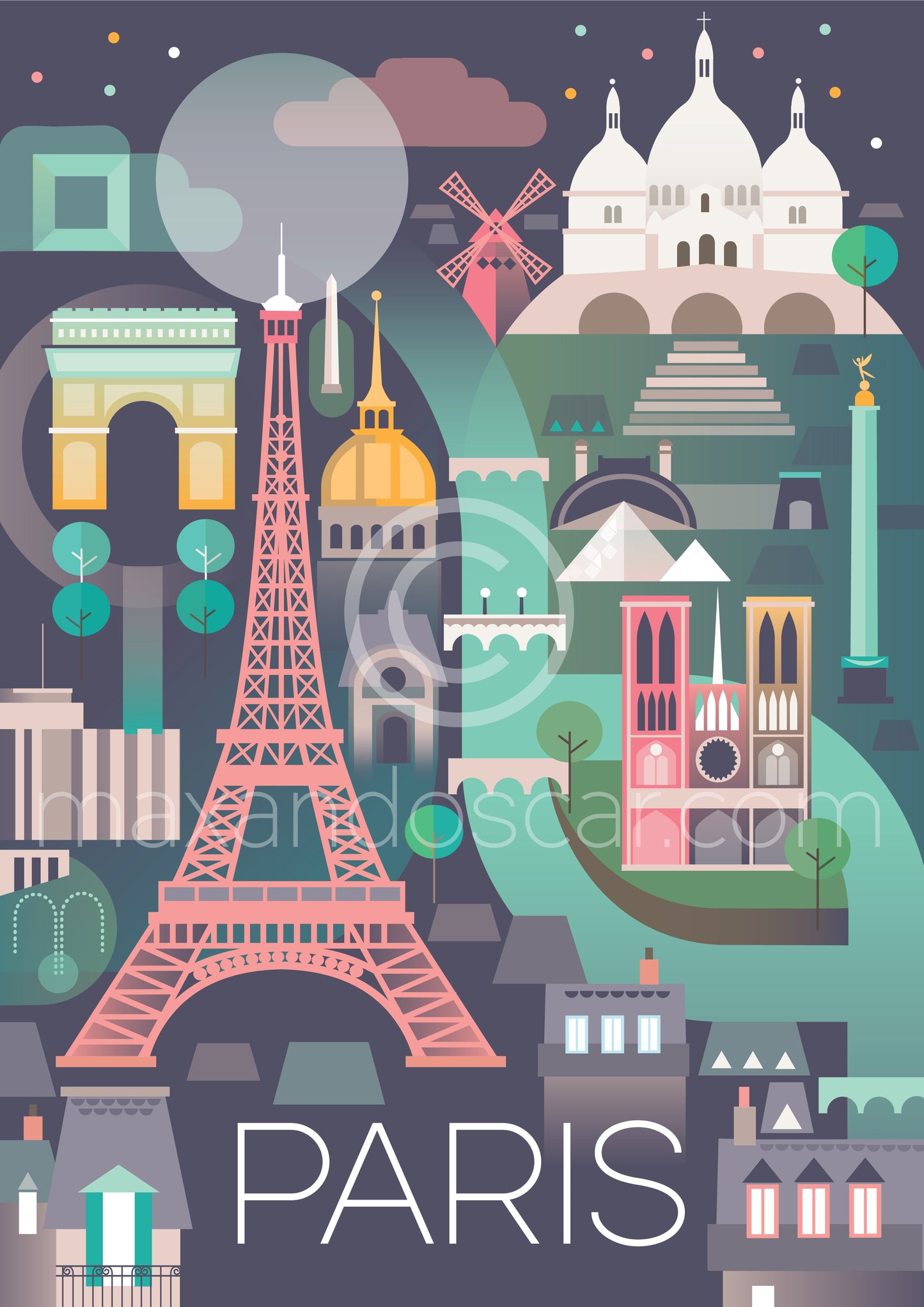 PARIS POSTCARD