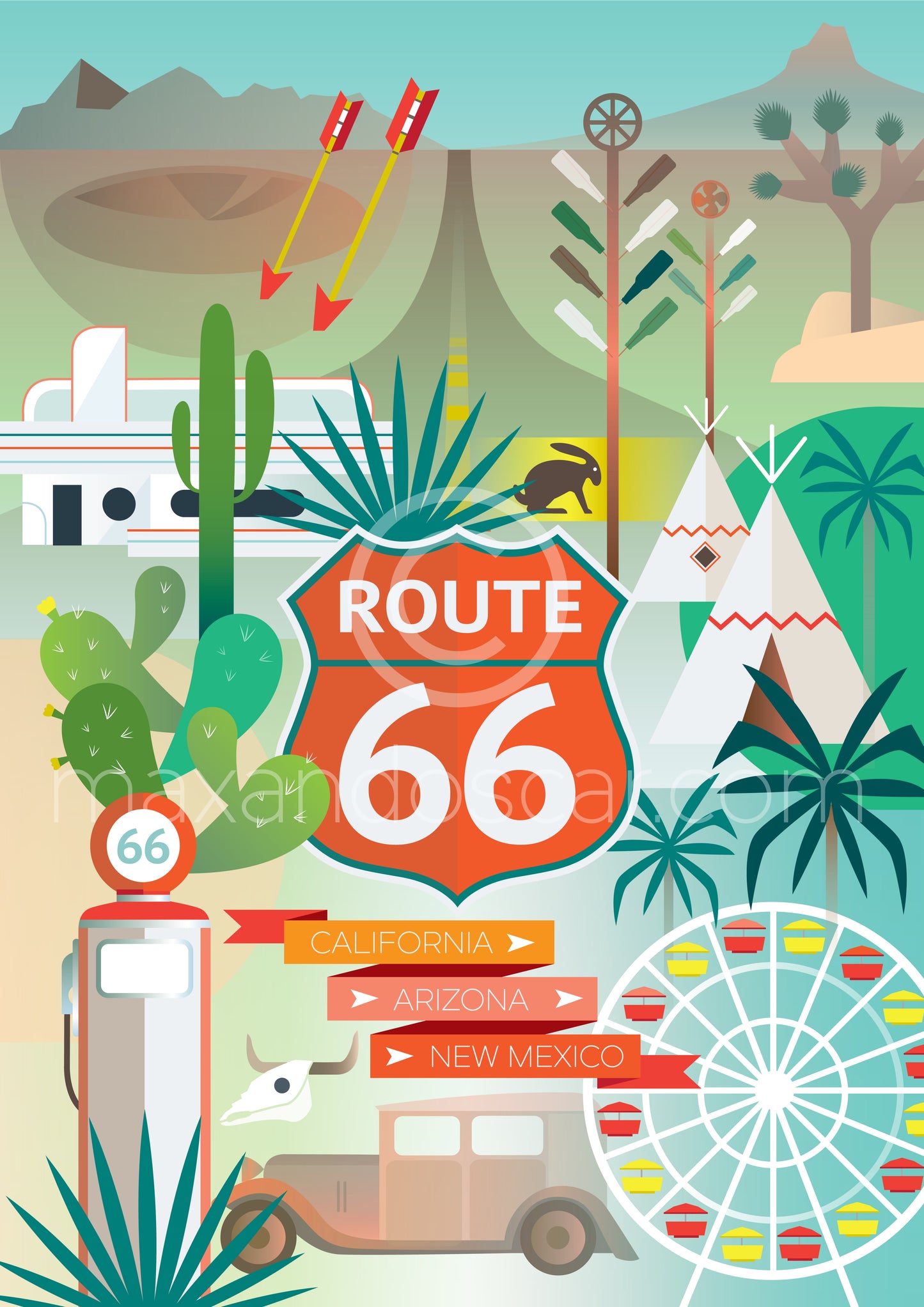 ROUTE 66 PUZZLE