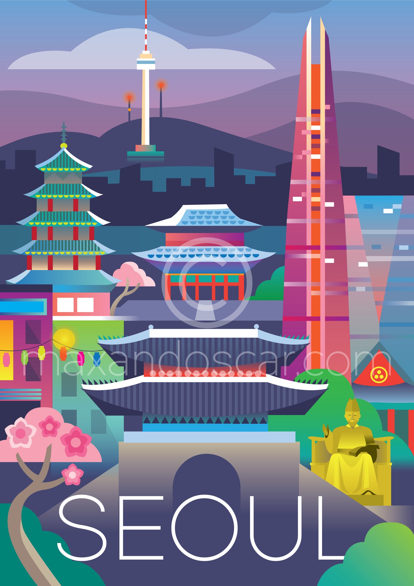 SEOUL PRINT