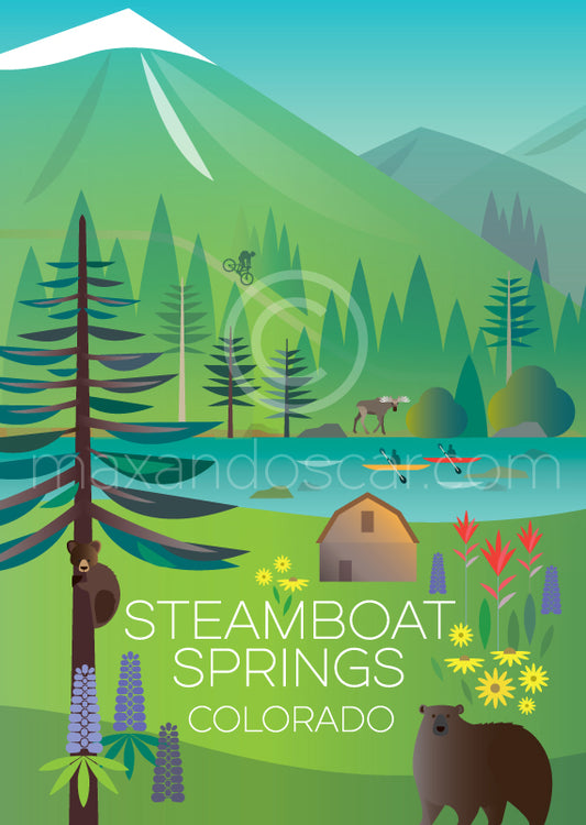 STEAMBOAT SPRINGS SOMMER-PUZZLE