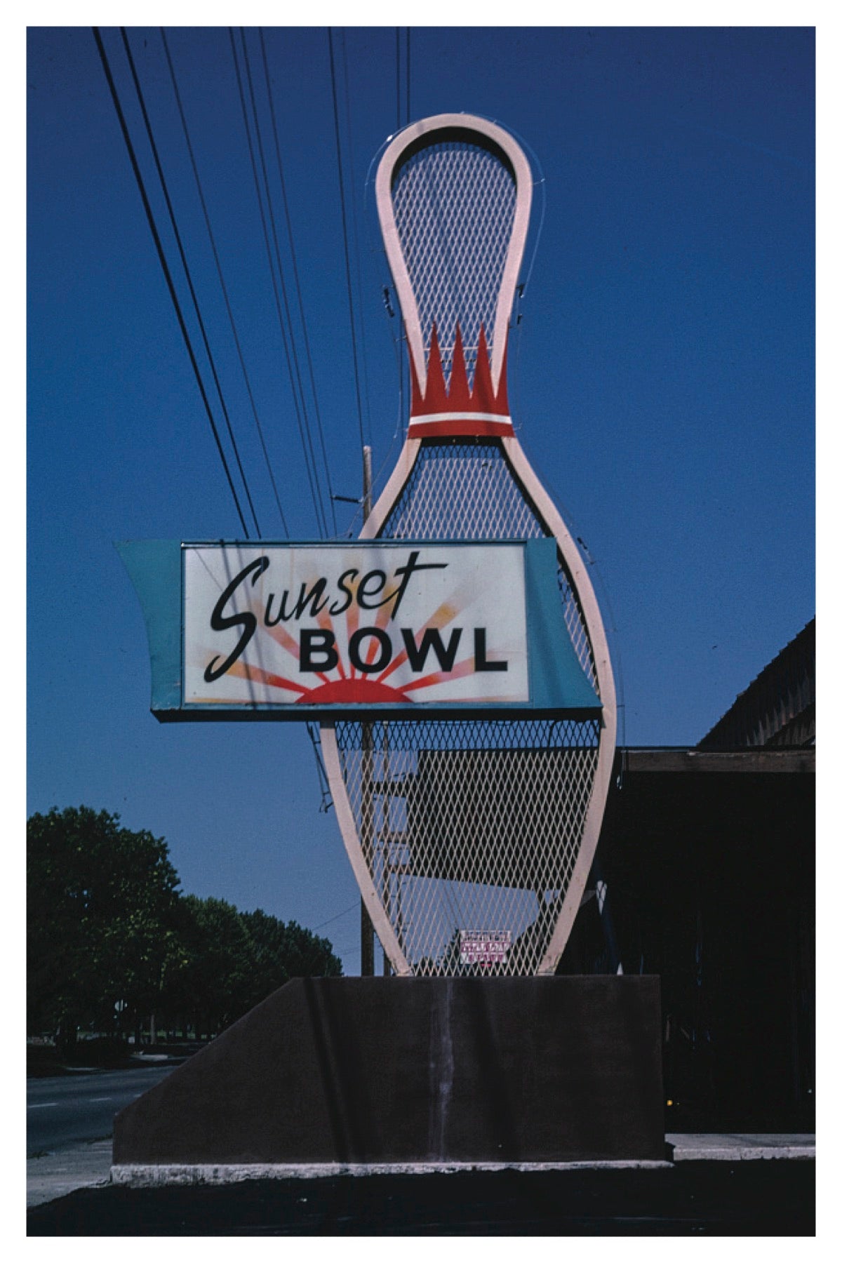 CARTE POSTALE SUNSET BOWL