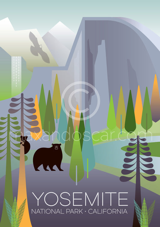 YOSEMITE NATIONAL PARK JIGSAW PUZZLE