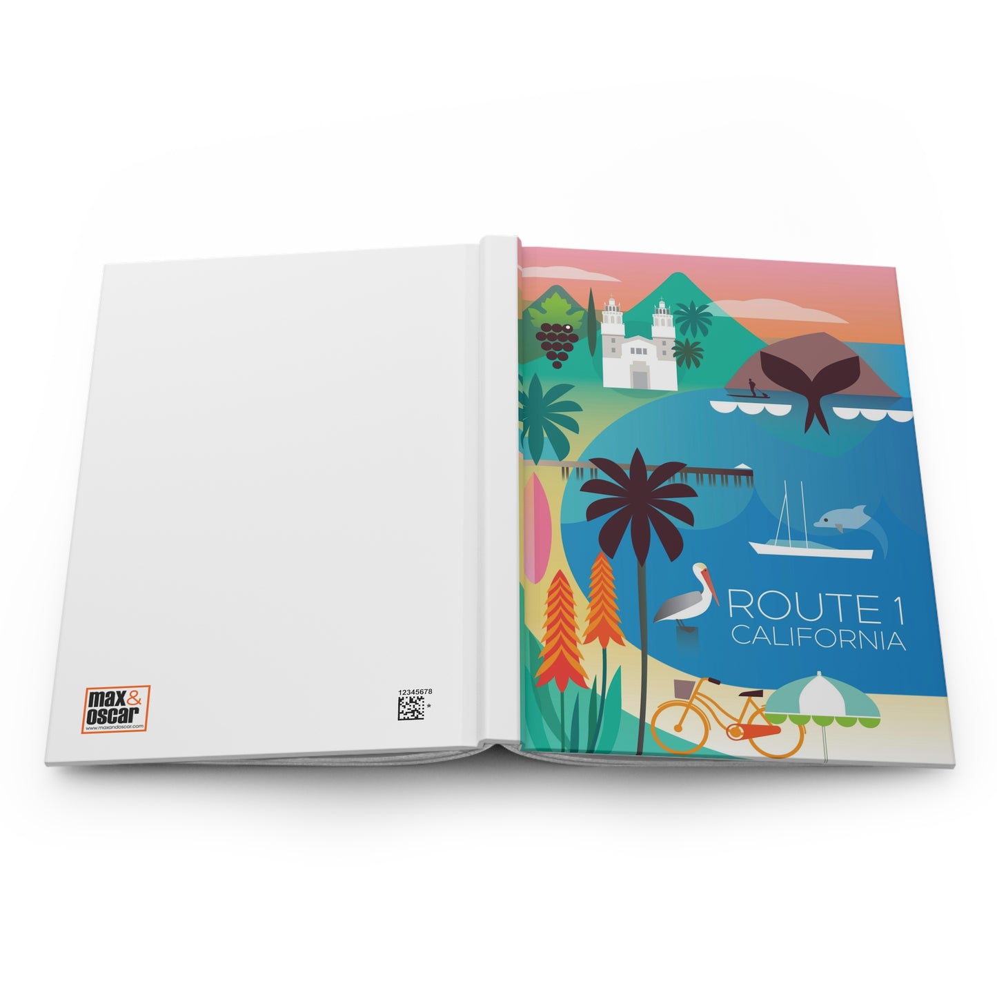 Route 1 Hardcover Journal